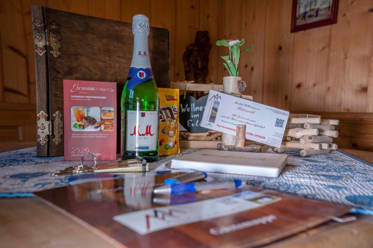 Ferienwohnung Woernerblick มิทเทนวัลด์ ภายนอก รูปภาพ